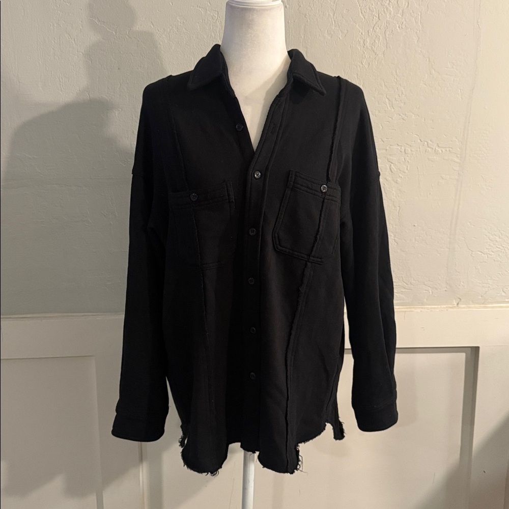 Olivaceous Black Casual Shirt